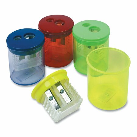 THE PENCIL GRIP Eisen Sharpeners, Two-Hole, 1.5 x 1.75, Randomly Assorted Color ESN-51301